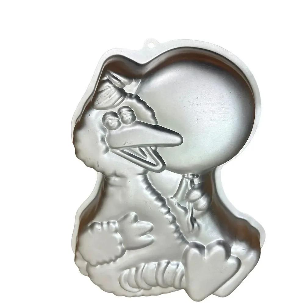 Vintage 1983 Wilton Big Bird Cake Pan Sesame Street Baking Tin Mold Birthday Par